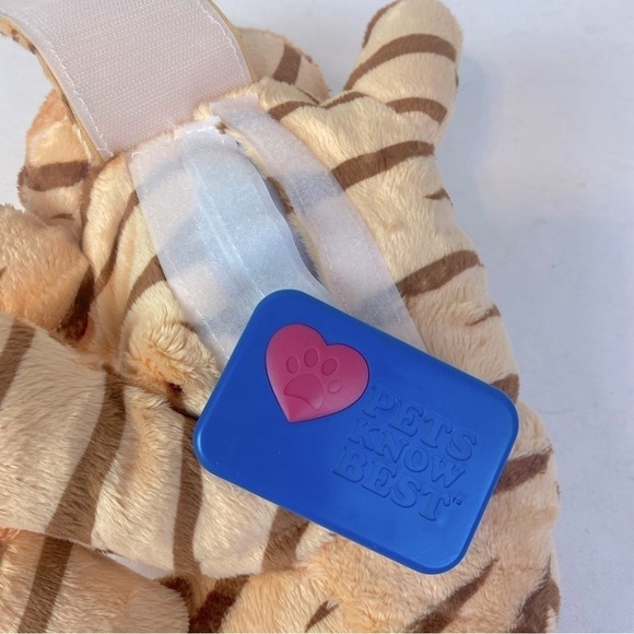 Pets Know Best Huggikitty Orange Tabby Soothing Sound Plush 12” - Picture 8 of 10